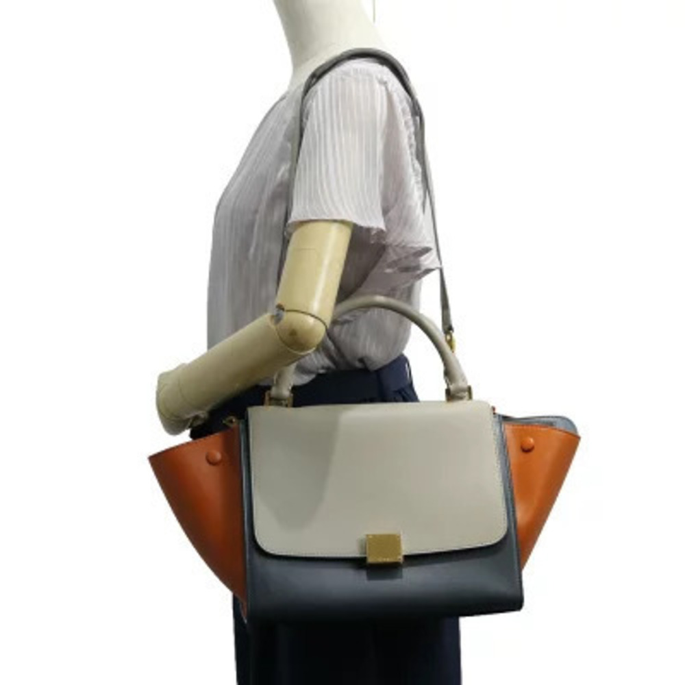 Celine Trapeze Multicolor Shoulder Bag